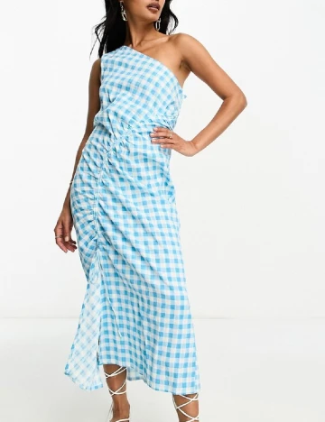 Rochie medie ASOS, albastru Albastru