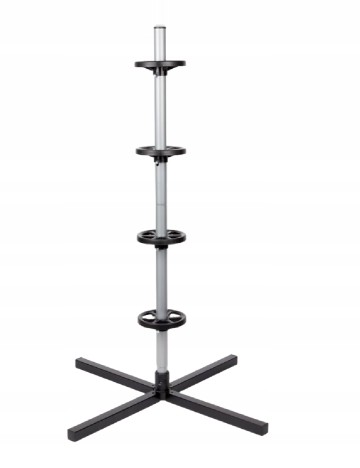 Suport roti masina C&C Automotive, negru/argintiu