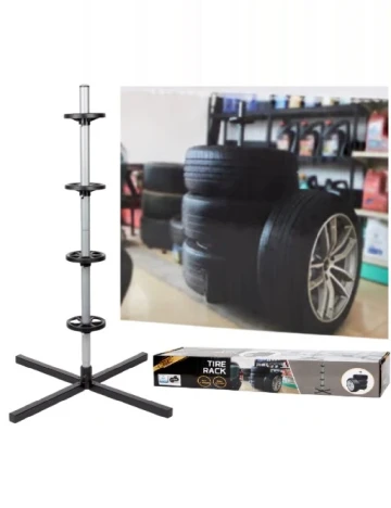 Suport roti masina C&C Automotive, negru/argintiu