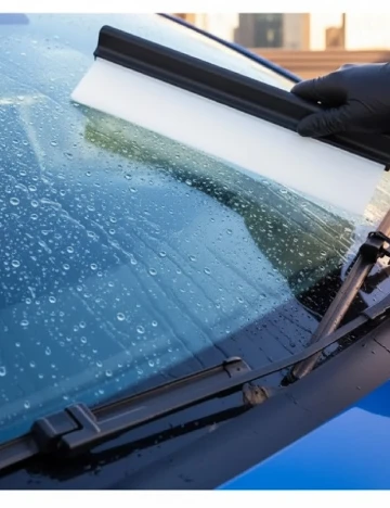 Racleta din silicon C&C Automotive, negru