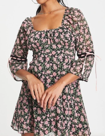Rochie scurta PETITES MISS SELFRIDGE, floral print Floral print