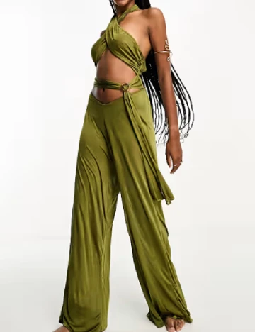 Salopeta ASOS, verde olive