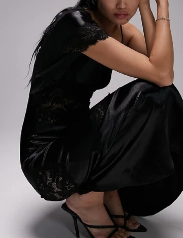 Rochie lunga Top Shop, negru