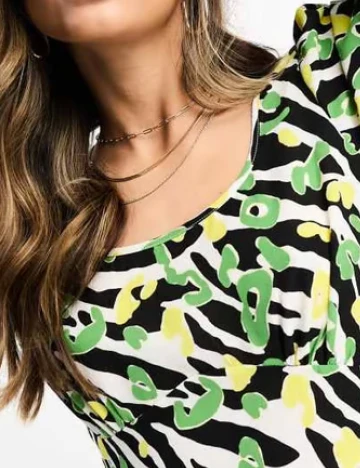Rochie scurta ASOS, mix culori Mix culori