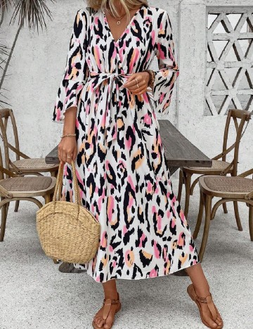 
						Rochie lunga SHEIN, mix culori
