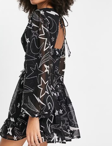Rochie scurta ASOS, negru