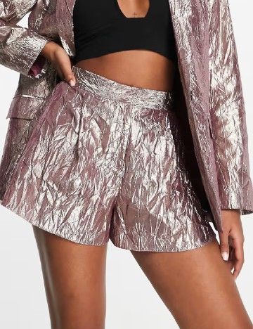 
						Pantaloni scurti ASOS, roz