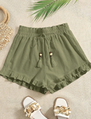Pantaloni scurti SHEIN, verde