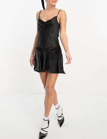 Rochie scurta Motel, negru Negru