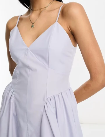 Rochie medie ASOS, albastru Albastru