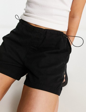 Pantaloni scurti COLLUSION, negru