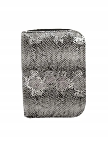 Portofel pentru bijuterii Top Fashion Trading, imprimeu sarpe Animal print
