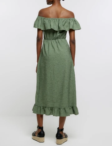 Rochie medie River Island, verde