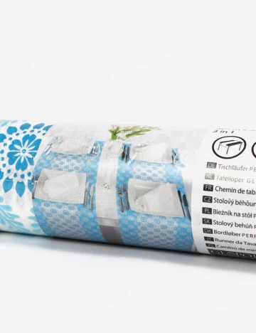 Servetel de masa decorativ Glopoll, albastru