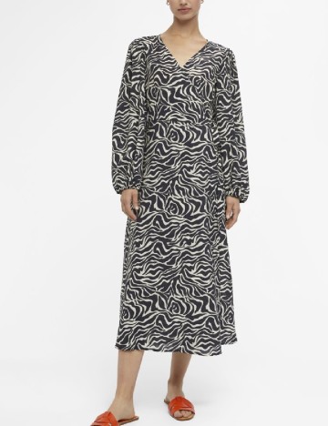 
						Rochie medie Object, negru