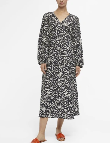 Rochie medie Object, negru