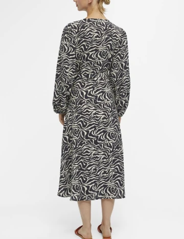 Rochie medie Object, negru