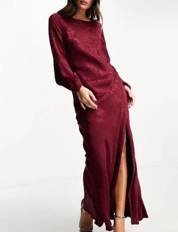 Rochie lunga Nobody s child, visiniu Rosu