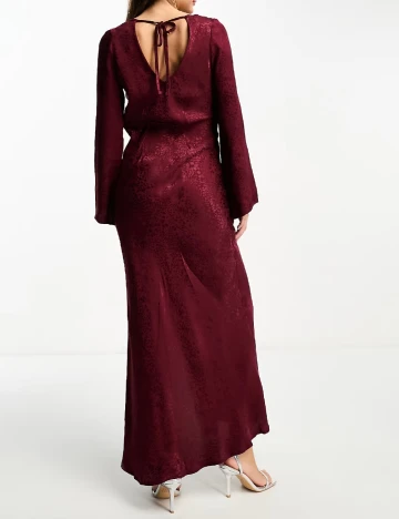 Rochie lunga Nobody s child, visiniu Rosu