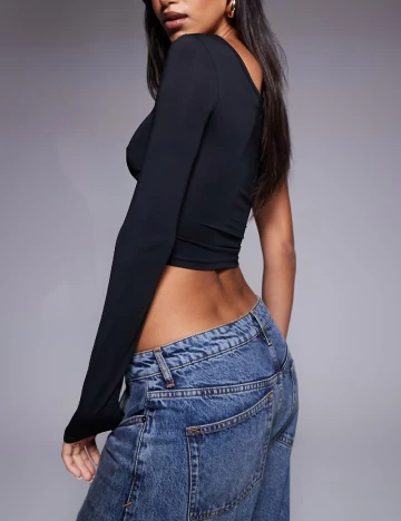 Top ASOS, negru Negru