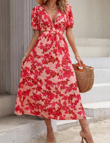 
						Rochie lunga SHEIN, roz