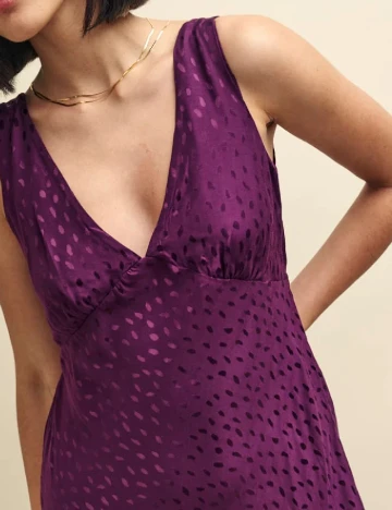 Rochie medie Nobody s child, mov Mov