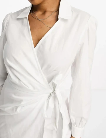 Rochie scurta Miss Selfridge, alb Alb