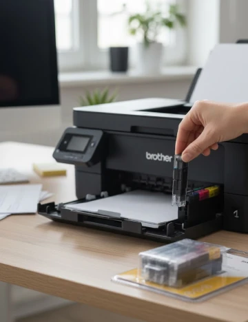 Set cerneala Brother ink & print, mix culori