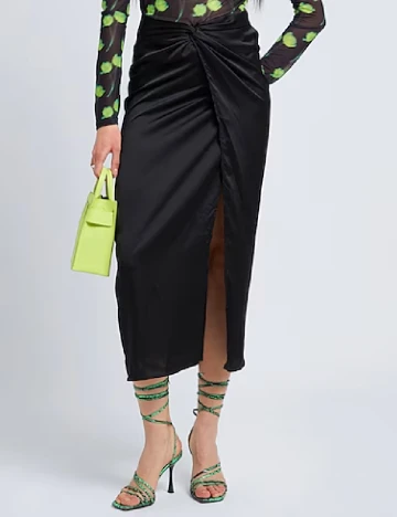 Fusta Top Shop, negru