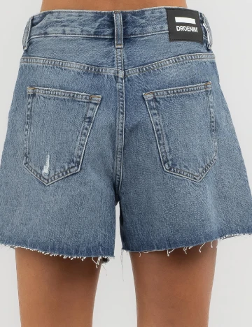 Pantaloni scurti DRDENIM, albastru Albastru