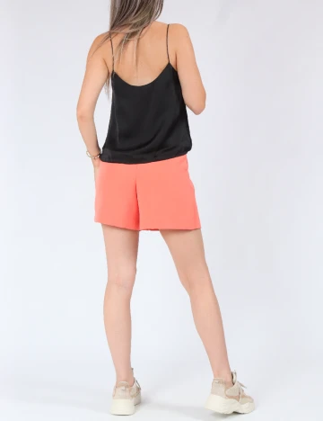 Top Stradivarius, negru Negru