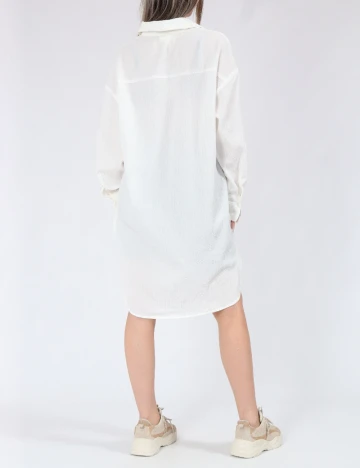 Rochie scurta Monki, alb
