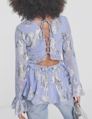 Bluza ASOS, albastru