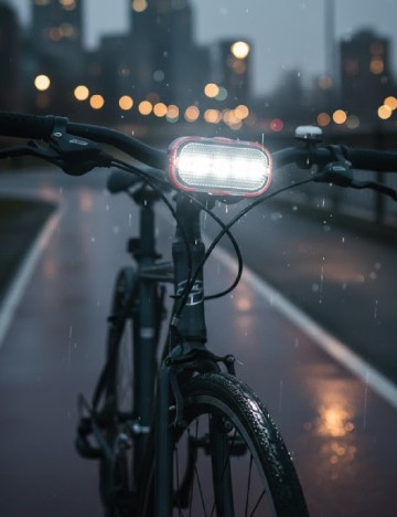 Lampa pentru bicicleta Zd Trading, alb