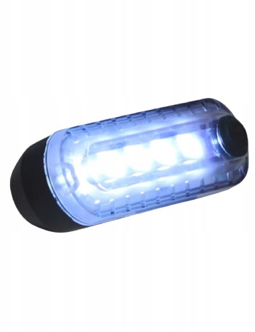 Lampa pentru bicicleta Walfort, alb