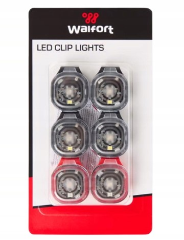 Set lumini led 6 bucati Walfort, mix culori