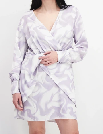 Rochie scurta River Island, mov Mov