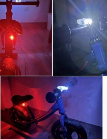 Set lumini led 2 bucati Zd Trading, mix culori