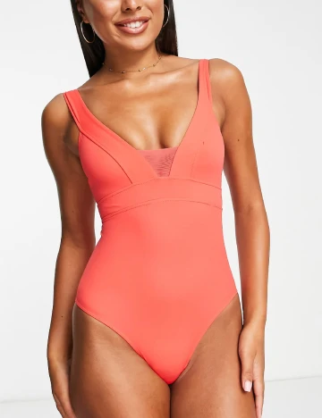 Costum de baie Accessorize, rosu Rosu