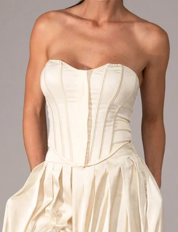 Corset SHEIN, crem Crem