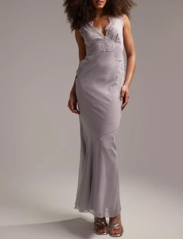 Rochie lunga ASOS, lila Mov