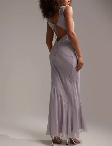 Rochie lunga ASOS, lila Mov