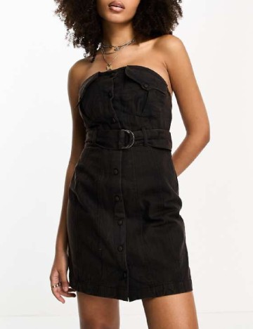 
						Rochie scurta ASOS, negru