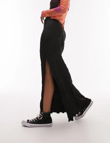 Fusta Top Shop, negru