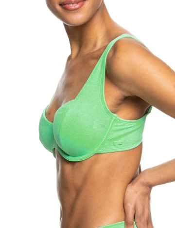 Sutien de baie ROXY, verde Verde
