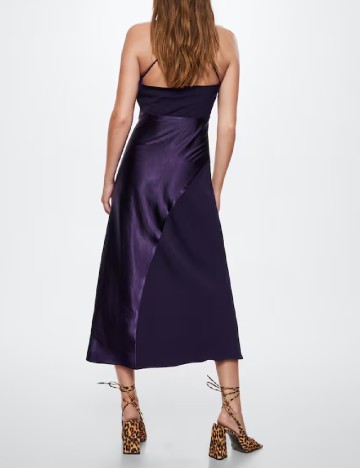 Rochie medie Mango, mov