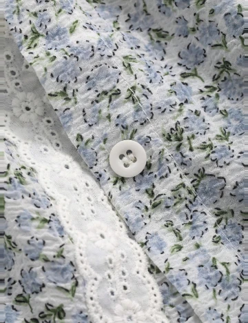 Camasa Dazy, floral print Floral print