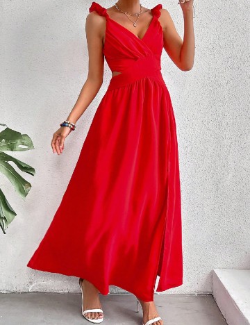 
						Rochie lunga SHEIN, rosu
