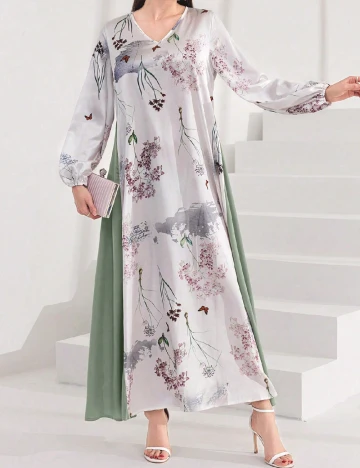 Rochie lunga SHEIN, mix culori