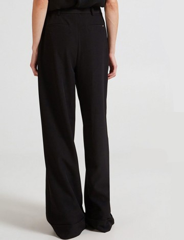 Pantaloni Motivi, negru, XS